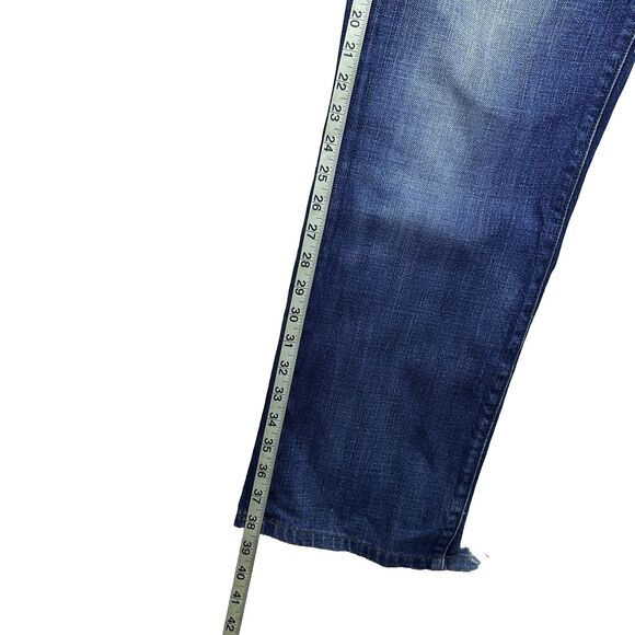 Joes Jeans Mens 34x29 ‎ Blue Thrashed Distressed Straight Leg Grunge Streetwear - Picture 12 of 16